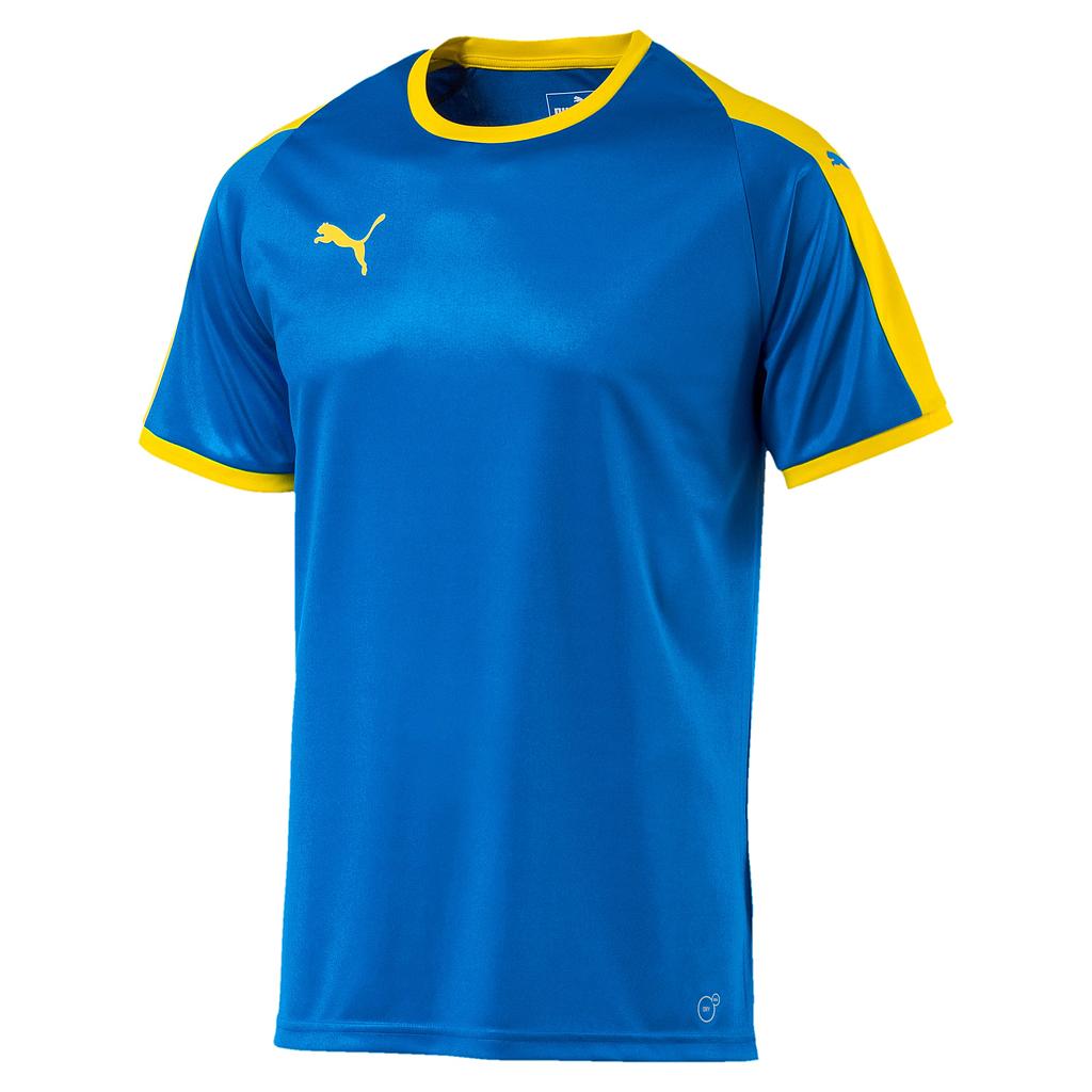 PUMA MAILLOT LIGA Manches Courtes BLEU/JNE 703418-16 Adulte